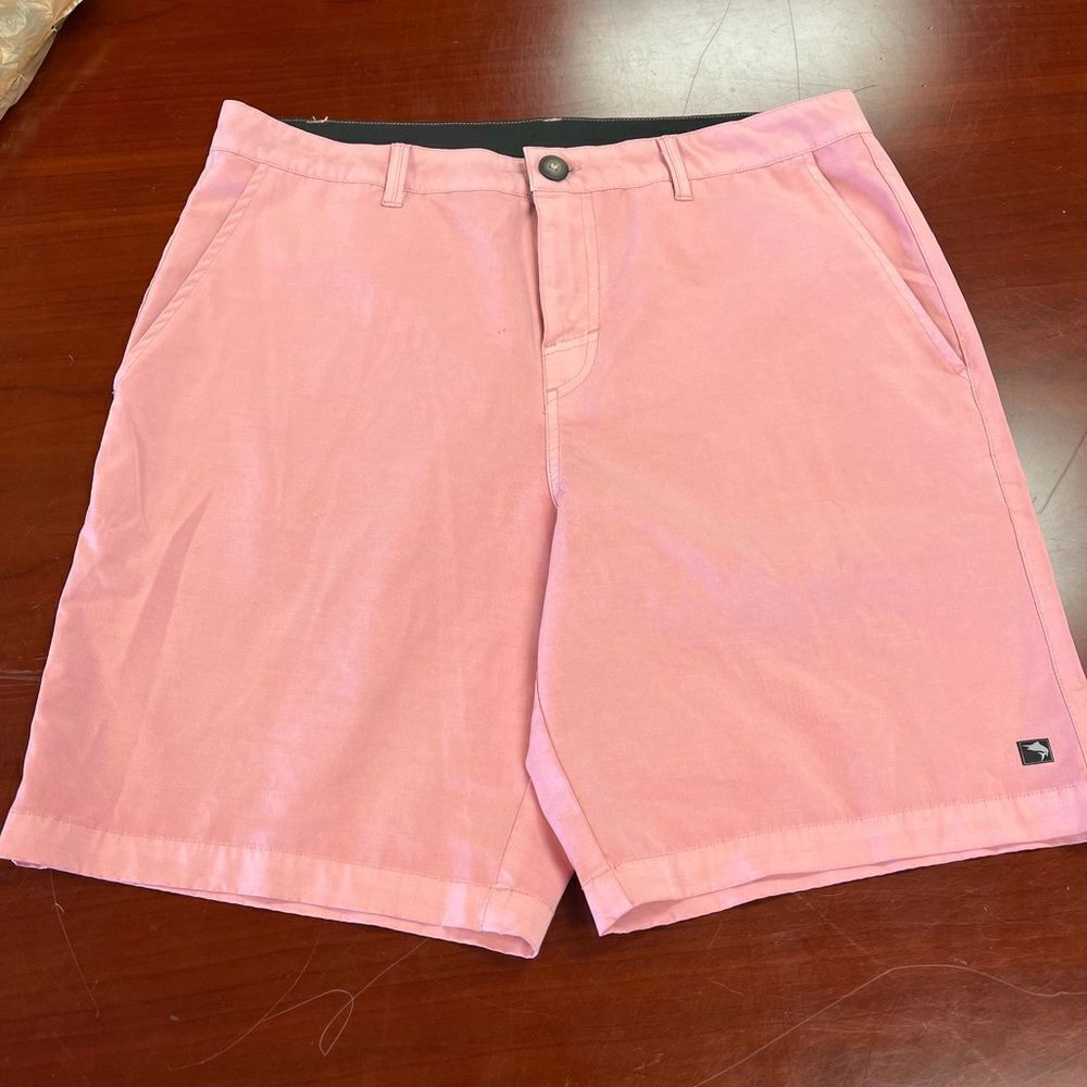 Salt Life Pink Fish Board Shorts sz 34 EUC